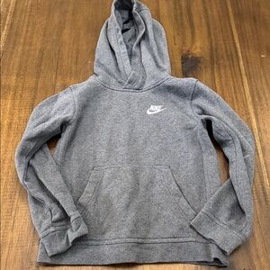Nike Kids Charcoal Gray Hoodie